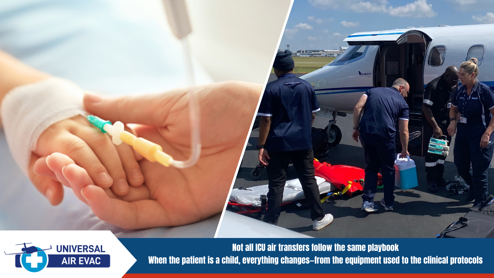 Not all ICU air transfers follow the same playbook