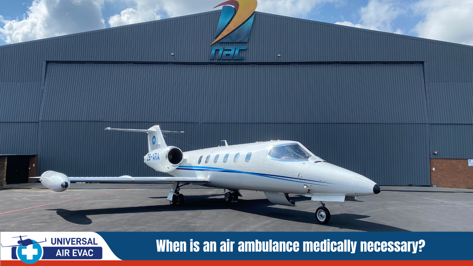 When is an air ambulance medically necessary